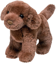 Load image into Gallery viewer, Sylvia Chocolate Lab Dog Plush Stuffed Animal