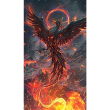 Load image into Gallery viewer, DIY Phoenix Diamond Painting Kit Large Size Full Canvas Paintings 15.75"x27.57"