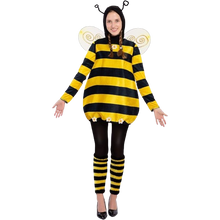 Load image into Gallery viewer, Adult Unisex Bee Yellow Costume Bee Accs Garden Bumble Bee Dress up Party
