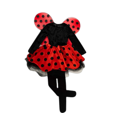 Load image into Gallery viewer, Ladybug Costume, Deluxe Animal Fancy Dress Outfit with Wings (10pcs Set) 3-4T