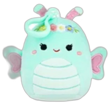Load image into Gallery viewer, Squishmallows 3.5" Easter Clip On Reina the Butterfly