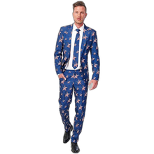 Load image into Gallery viewer, Suitmeister Patriotic Flag Suits Outfit Colors,X Large,Stars and Stripes
