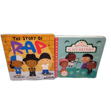 Load image into Gallery viewer, My First Heroes: Black History Board book & The Story of Rap Board book Bundle