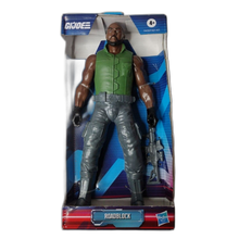 Load image into Gallery viewer, Hasbro GI Joe ROADBLOCK 9.5 Inch Action Figure with Rifle Distressed Packaging