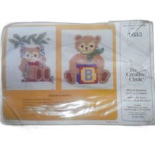 Load image into Gallery viewer, NEW The Creative Circle Bear Babies Embroidery Cross Stitch Kit #1633