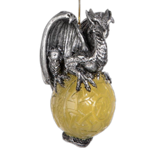 Load image into Gallery viewer, Protector of the Gothic Portal Celtic Dragon 2010 Holiday Ornament