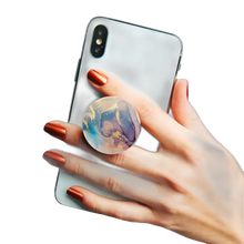 Load image into Gallery viewer, 4 Pack Foldable Phone Stands Finger Grip Holders, Marble Pattern, Random Colors