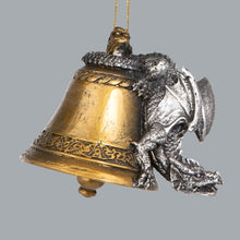 Load image into Gallery viewer, Humdinger the Bell Ringer Gothic Dragon 2011 Holiday Ornament