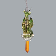 Load image into Gallery viewer, Collectible Holiday Ornament Cicles Gothic Dragon no outer box
