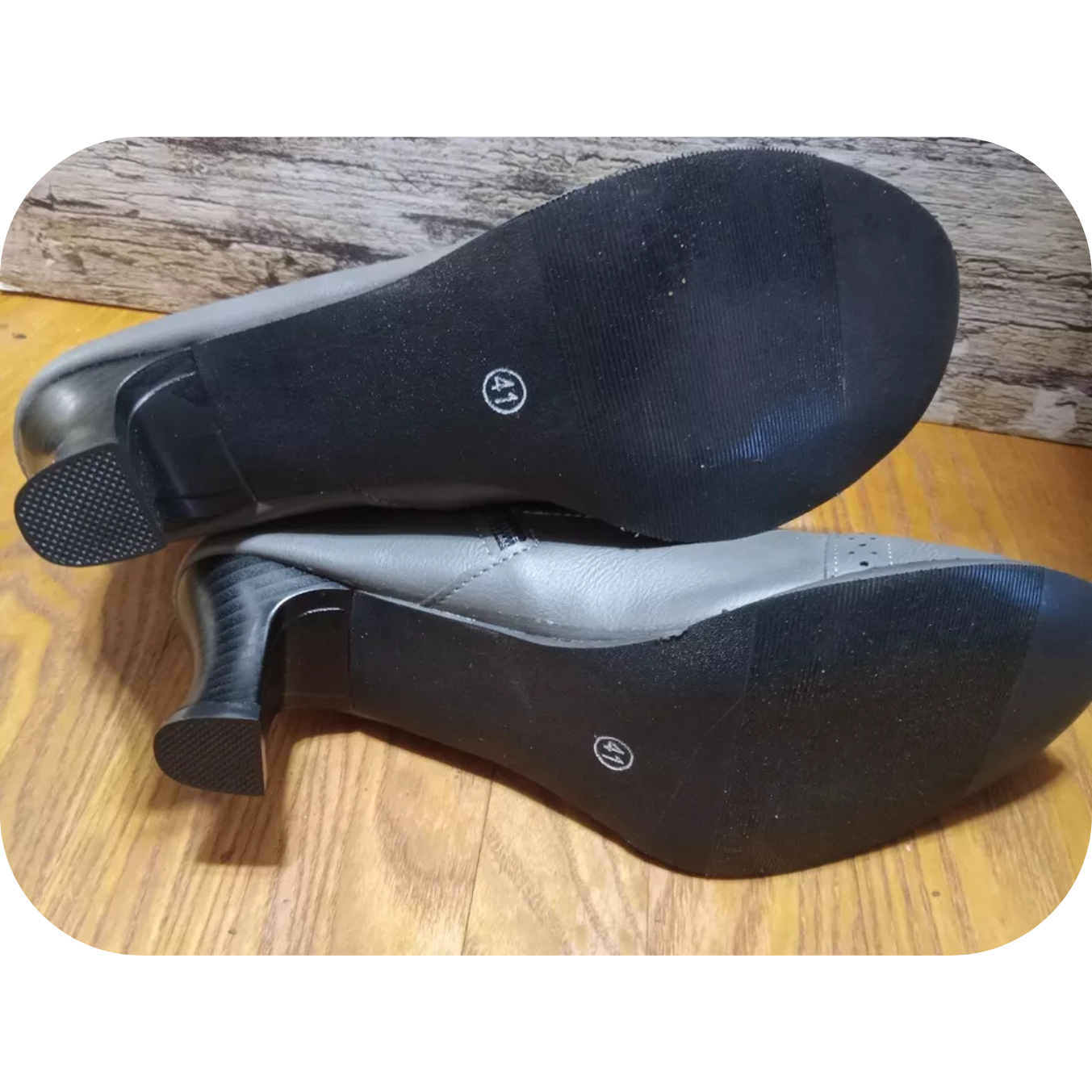 Victorian Gray High Heel Pointed Toe Zipper Boots Cross Lace Size 8 (41) Gothic