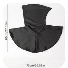 Load image into Gallery viewer, Medieval Black Wizard Cowl Dress Up Costume One Size Fits Most