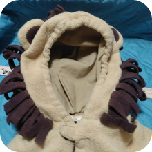 Load image into Gallery viewer, Lion Costume 5T Old Navy Fleece Two Piece Toddler Boys Girls Warm