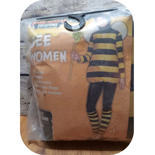 Adult Unisex Bee Yellow Costume Bee Accs Garden Bumble Bee Dress up Party