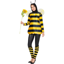 Load image into Gallery viewer, Adult Unisex Bee Yellow Costume Bee Accs Garden Bumble Bee Dress up Party