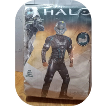 Load image into Gallery viewer, Spartan Locke Classic Muscle Halo Microsoft Costume, Small/4-6 Black