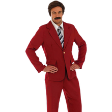 Load image into Gallery viewer, News Anchor Costume Newsreader Suit Men, Anchor Man Costume, Medium