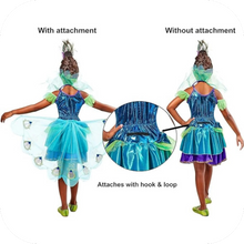 Load image into Gallery viewer, Peacock Costume, Small Iridescent Color