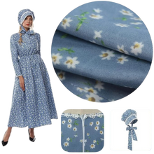 Load image into Gallery viewer, Pioneer Prairie Colonial Costume Trek Dress, Navy Blue-suit, Medium
