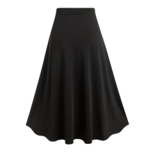 Load image into Gallery viewer, Pleated Tie Front Skirt Casual High Waist Skirt Women's Clothing Burgundy XXL 14