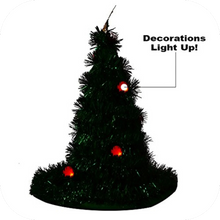 Load image into Gallery viewer, Christmas Hats Elf & Reindeer Antler Headband Christmas Tree Hat 3 Holiday Hats