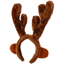 Load image into Gallery viewer, Christmas Hats Elf & Reindeer Antler Headband Christmas Tree Hat 3 Holiday Hats
