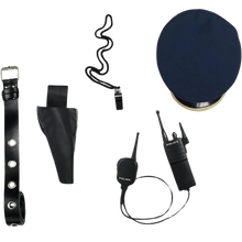 Load image into Gallery viewer, Police Costume Kids Police Officer Costume Cop Uniform Set With Accessories 4T