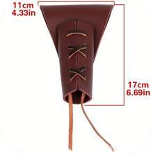 Load image into Gallery viewer, Scabbard Only Medieval Vegan Leather Sword Viking Combat Knight Knife Scabbard