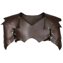 Load image into Gallery viewer, Medieval Battle Knight Bib Shoulder Protector Renaissance Cosplay
