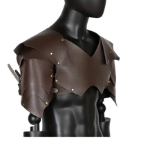 Load image into Gallery viewer, Medieval Battle Knight Bib Shoulder Protector Renaissance Cosplay