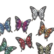 Load image into Gallery viewer, 10pcs Butterfly Diamond Painting Coasters Kit Round Diamond Shaped With Holder