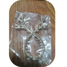 Load image into Gallery viewer, Christmas Antler Hair Clip Hair Buckle With Tassel Bead Hair Accessories