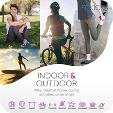 Load image into Gallery viewer, FITKICKS Classic Collection Active Women's Footwear Foldable Shoes Navy V2 Small