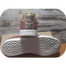 Load image into Gallery viewer, Glitter Sneakers Lace up Fashion Sneakers Sparkly Women Shoes 10 B(M) US Gold
