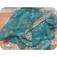 Load image into Gallery viewer, Lightweight Chiffon Shawl Thin Breathable Sunscreen Silky Smock Women's Green