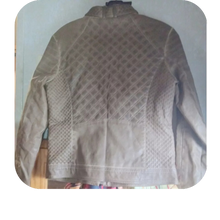 Load image into Gallery viewer, J2 Womens Quilted Dyed Bomber Jacket, Brown Medium Vegan Leather Medium