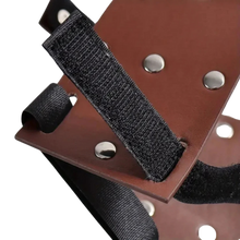 Load image into Gallery viewer, Colosseum Leather Mask Medieval Warrior Cosplay Roman Egyptian Soldier Helmet