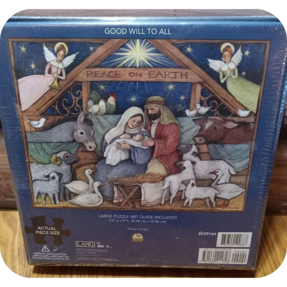 Good Will to All 500 Piece Puzzle by Susan Winget