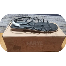 Load image into Gallery viewer, FARYL by Farylrobin Calli Black Leather 9.5 M