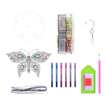 Load image into Gallery viewer, Dragon Windchime Artificial Diamond Art Painting Kit DIY 12" Long