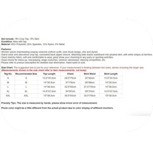 Load image into Gallery viewer, Schoolgirl Cheerleading Costume 2 Piece Fancy Crop Top Mini Skirt Outfit Black L