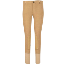 Load image into Gallery viewer, TuffRider Girl's Starter Lowrise Pull-On Breech, Sand, 14