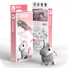 Load image into Gallery viewer, Eugy Unicorn 3D Puzzle — Educational Toy for Boys and Girls, 28 PIece Puzzle