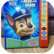 Load image into Gallery viewer, Nickelodeon Paw Patrol: I'm Ready to Read with Chase Sound Book - by Pi Kids