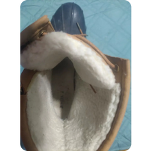 Load image into Gallery viewer, JustFab Women's Duck Boots Size 10 Tan Boots Just Fab Zipper & Lace up