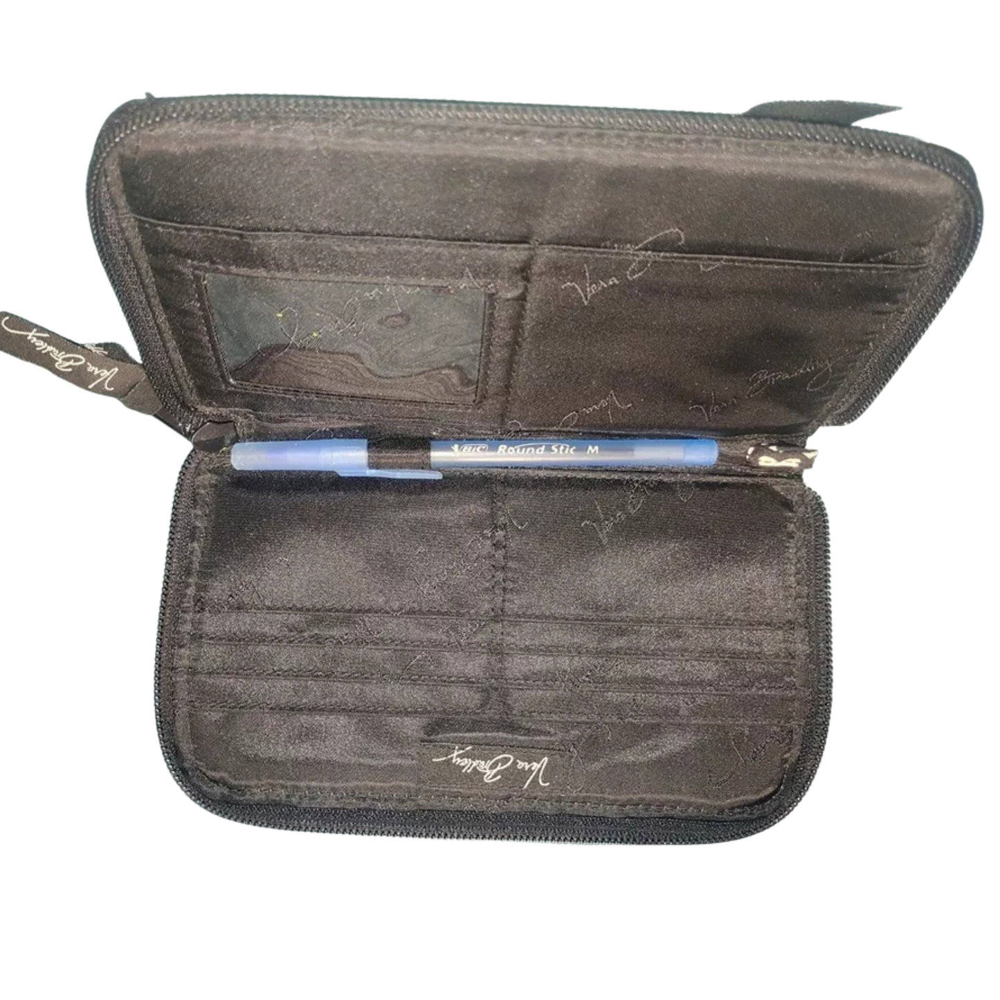 Vera Bradley Full Zip Around Wallet RETIRED PATTERN ISLAND BLOOM 8"x5"