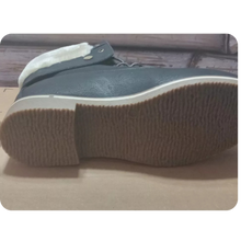 Load image into Gallery viewer, Montreal Black Faux Fur Winter Combat Boots Ankle Bootie Size 10.5 B(M) US