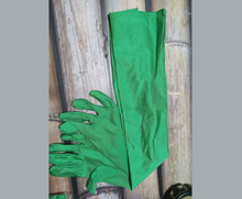 Load image into Gallery viewer, Elegant Long Tulle Mesh Gloves Stretchy, Breathable & Quick-Dry Green