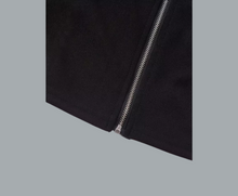 Load image into Gallery viewer, Dragon Pattern Black Sz14 Zip Front Tube Dress Sleeveless Strapless Split Dress