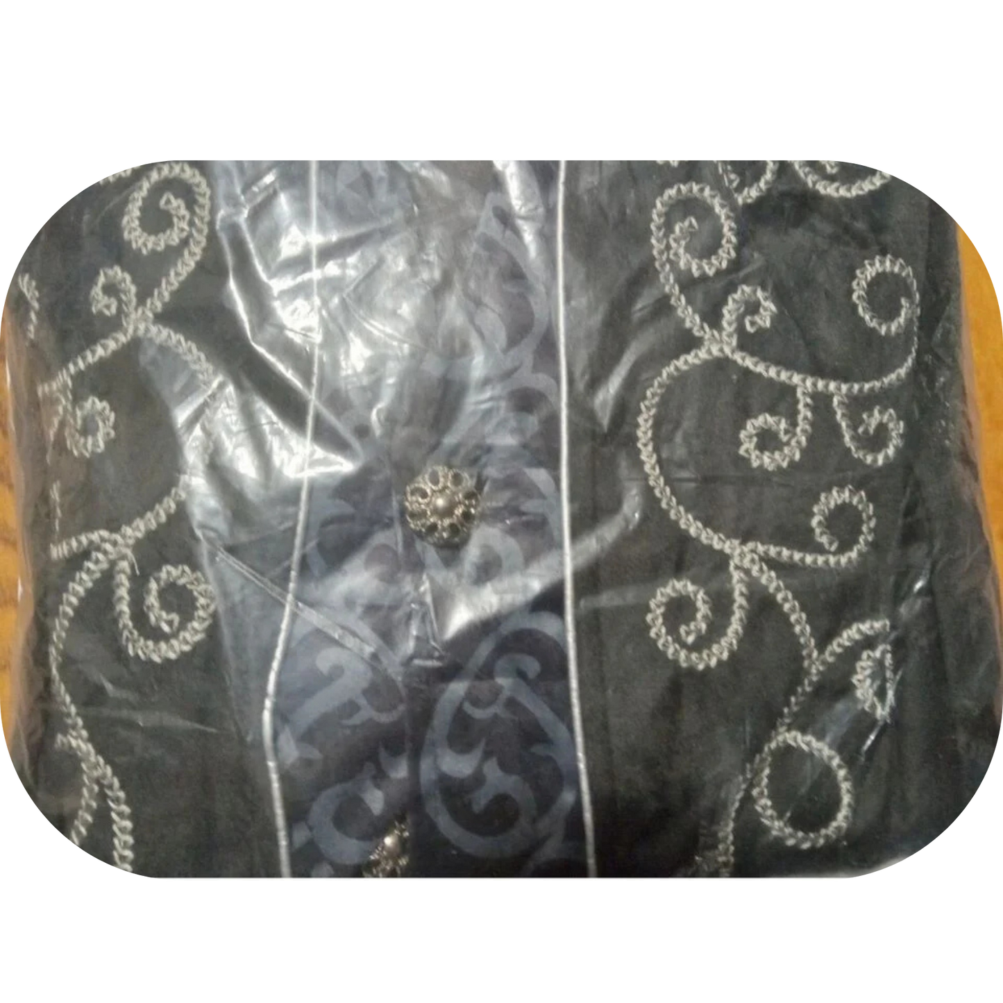 Embroidered Victorian Tailcoat Medieval Frock Coat Renaissance Black XXL 44