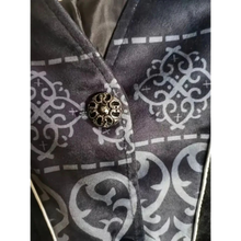 Load image into Gallery viewer, Embroidered Victorian Tailcoat Medieval Frock Coat Renaissance Black XXL 44